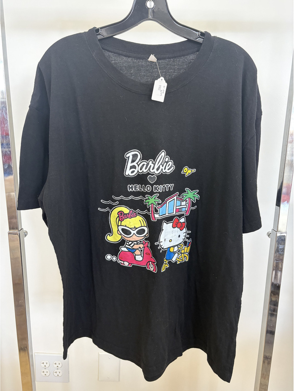 Barbie x Hello Kitty 2XL T Shirt (unofficial)